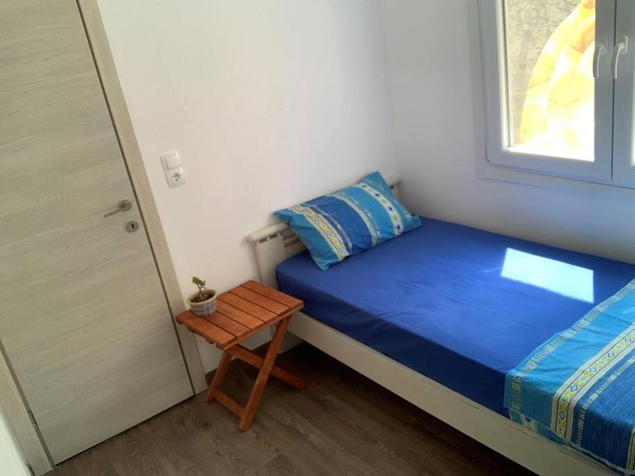 Blue Flag Award Winning Ormos Lo Beach: Home 1 Vrontádos Buitenkant foto
